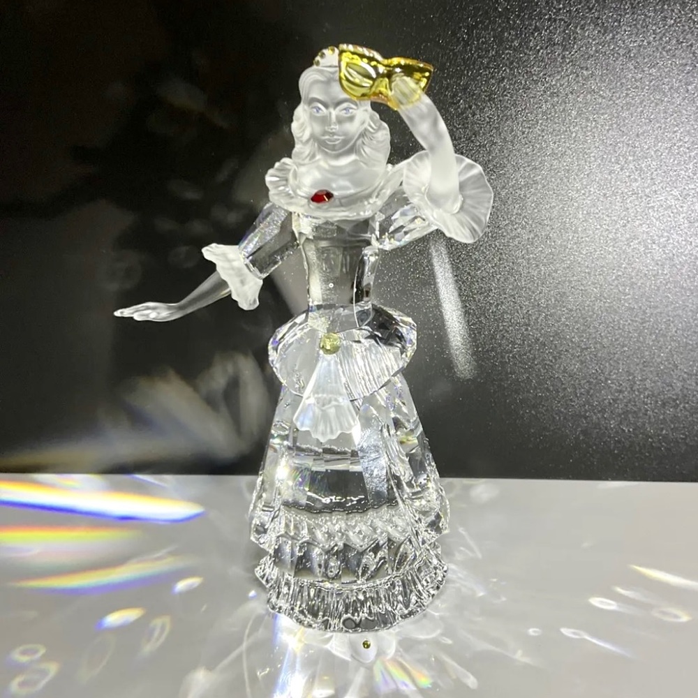 Vintage Swarovski SCS 2000 “Masquerade Columbine” Crystal Figurine, Austria